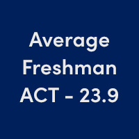 Average Freshman ACT - 23.9